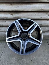 1 Genuine MERCEDES GLA X156 19" AMG-LINE ALLOY WHEEL BLACK A1564010600