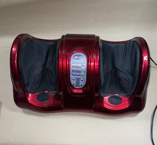 Slabway Shiatsu Foot Massager with Heat Red - No Remote - Deep Kneading