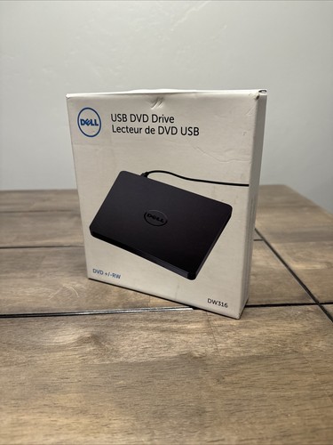Dell USB Slim DVD +/- RW Drive DW316 USB DVD Drive Brand New! - Afbeelding 5 van 6