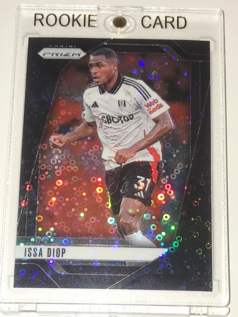 Panini Prizm premier league 2024-25 210 ISSA DIOP BLACK BREAKAWAY 1/1 FULHAM