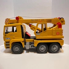 Bruder MAN TGA 4144 Tele-Crane TC 4500 Construction Truck Toy Germany