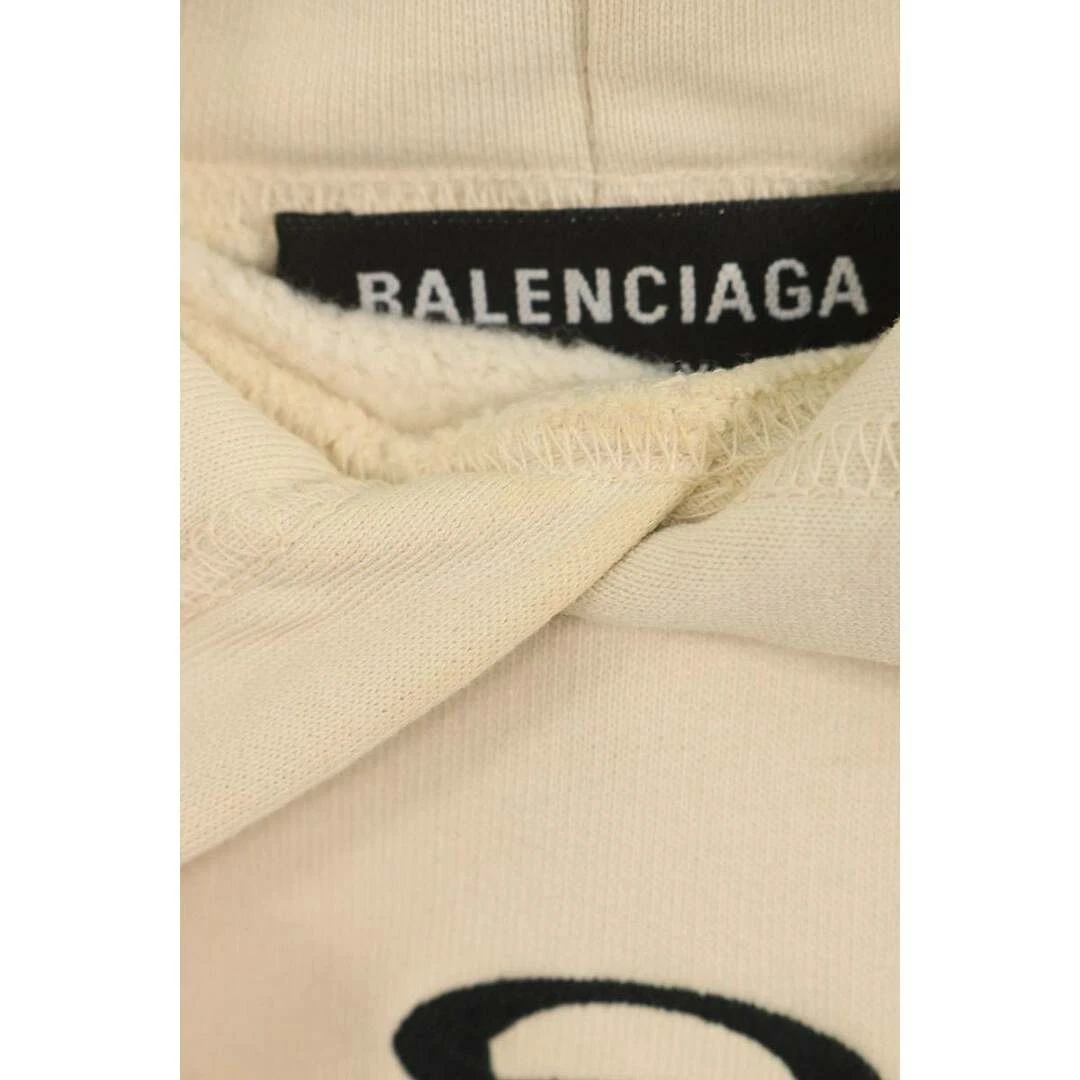 Balenciaga 694986 TLVG1 Felpa con cappuccio e logo anteriore uomo 3 usata faf156ae8e0c9d363b55a9a45