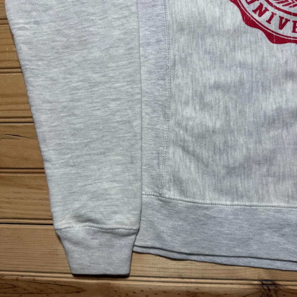 伊利诺伊州立大学冠军反向编织运动衫女式小号 — 第 4/4 张图片