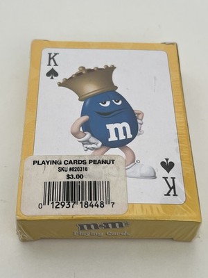 Factory Sealed 2005 M&M s Playing Cards USAOPOLY. Ungeöffnet. Sammlerstück.