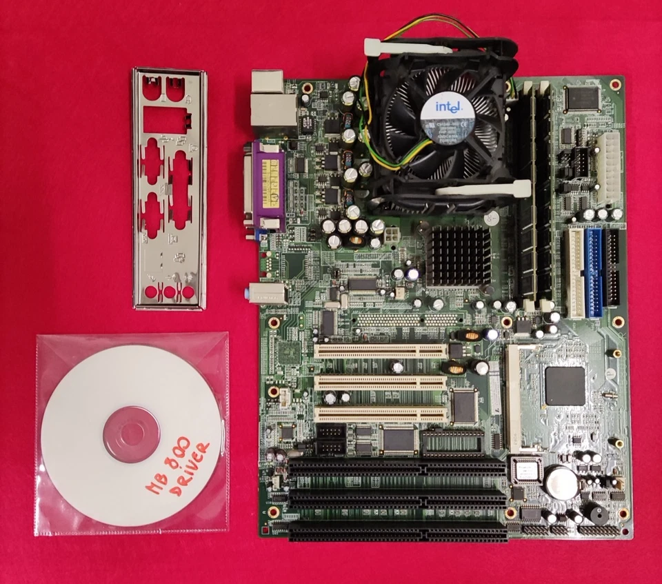 SCHEDA MADRE INDUSTRIALE ISA SOCKET 748 IBASE MB800V TECHNOLAND MB800V-R  MB 800 - Immagine 2 di 4