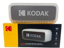 KODAK PWS2237 Air-Pad Encased, IPX6 Water Resistant Wireless Speaker White New