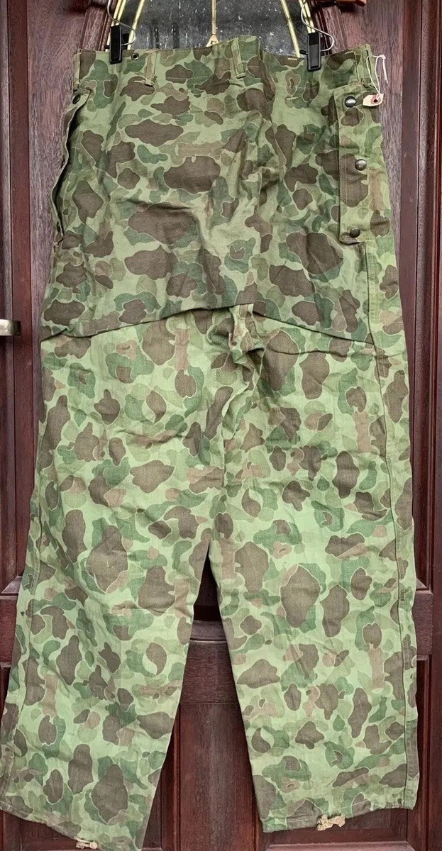 Vintage WWII USMC US MARINE CORPS P 44 CAMO FROGSKIN Butt Pocket