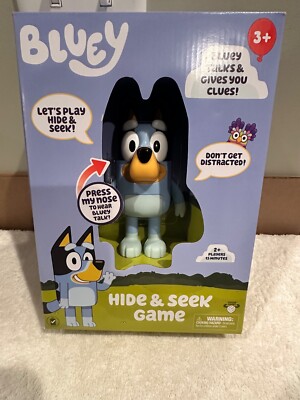 Bluey Hide & Seek Game, Hide Bluey, Bluey Talks & Gives Clues BRAND NEW SEALED 
