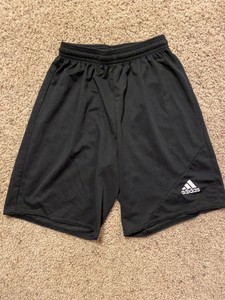 Adidas Climalite jóvenes muchachos Pantalones Cortos Negro TAMAÑO YM | eBay
