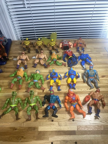 36 MOTU Lot Of Vintage 1980s He-Man Masters Of The Universe Figures & Some Other