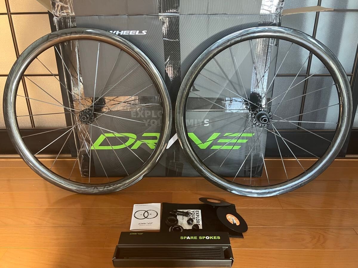 ELITE Wheels DRIVE 40D Shimano 11/12s Clincher Tubeless