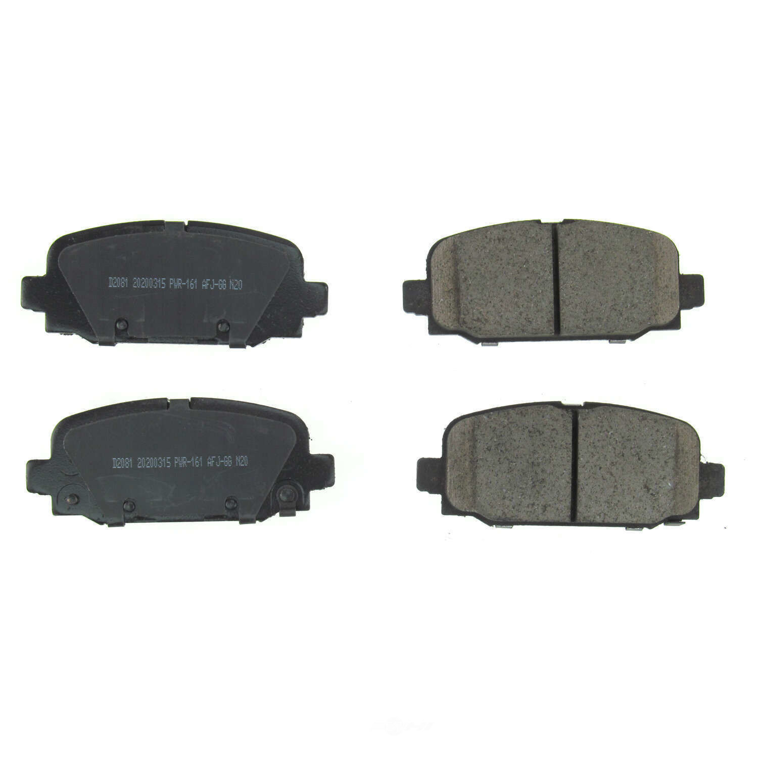 Power Stop Rr Ceramic Brake Pads 16-2081 High Performance