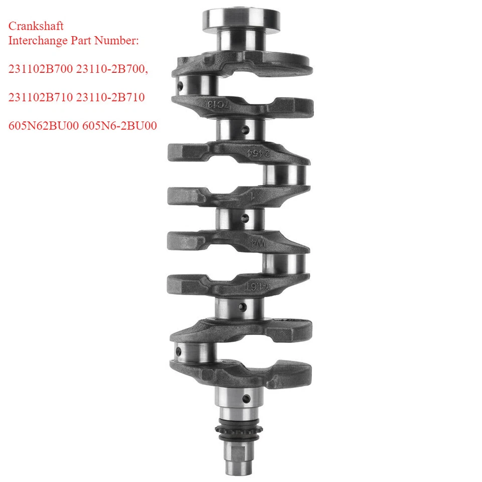 Engine Crankshaft Connecting Rod Bearing For 1.6 Hyundai 12-20 Kia Optima Sonata Foto 2 de 4
