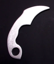 Training Karambit Aluminum Knife Trainer Kali Arnis Escrima Pencak Silat