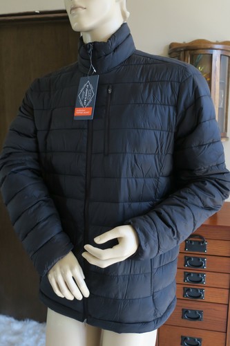 Lightweight Puffer Jacket Black 