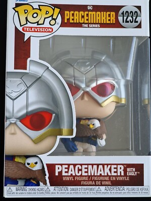 Funko Pop! DC Peacemaker: Peacemaker with Eagly #1232