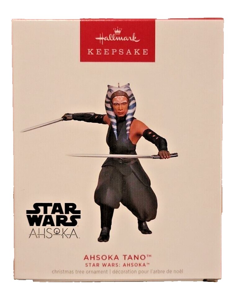 2023 Hallmark AHSOKA Star Wars Ahsoka Tano DIsney Keepsake Ornament