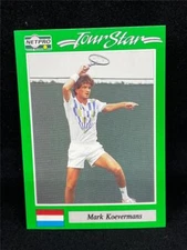 1991 Netpro Tour Stars #20 - MARK KOEVERMANS RC - ATP Tour - Tennis