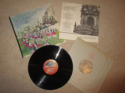 RECORD / LP - Wanderling with the Obernkirchen Children's Choir - Angel Records