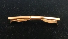 2" 1/20 12K GF GOLD FILLED Vintage CAMPUS Collar Bar 