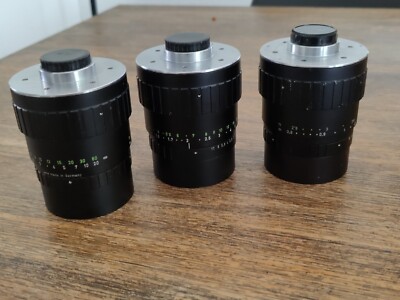 Objectif zoom ciné vintage Schneider-Kreuznach Variogon 10–100mm f/1.8, monture C-mount, en état mint - Photo, audio & vidéo