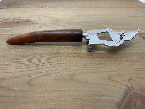 Vintage Can Bottle Opener Bakelite Handle Multi Purpose Gadget - Picture 12 of 12