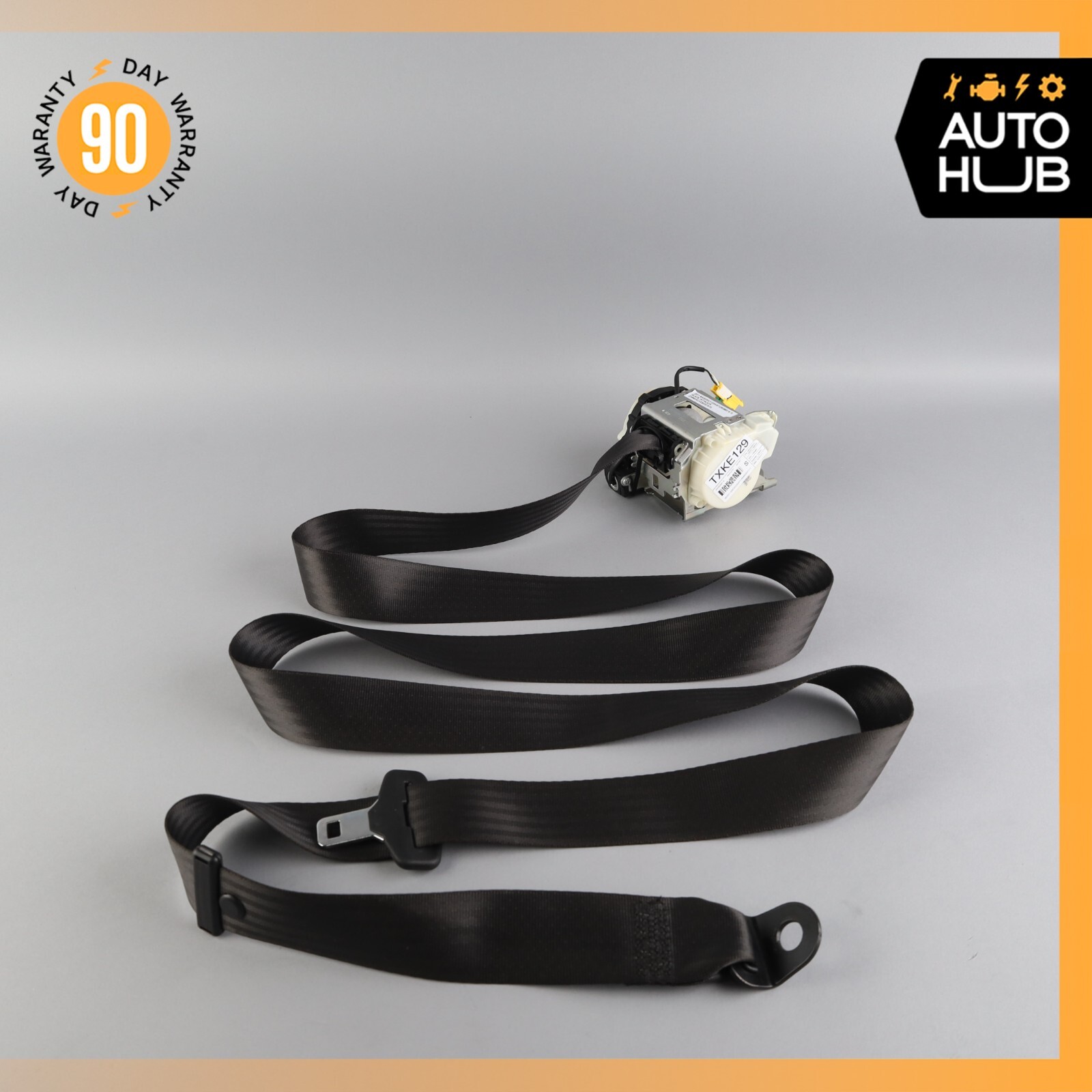 08-19 Maserati GranTurismo M145 Rear Left Driver Side Seat Belt Black OEM 56k