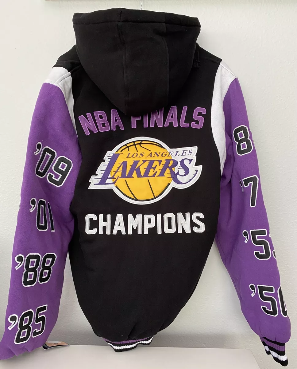 NBA Nba Los Angeles Lakers Embroidered Hoodie Purple S