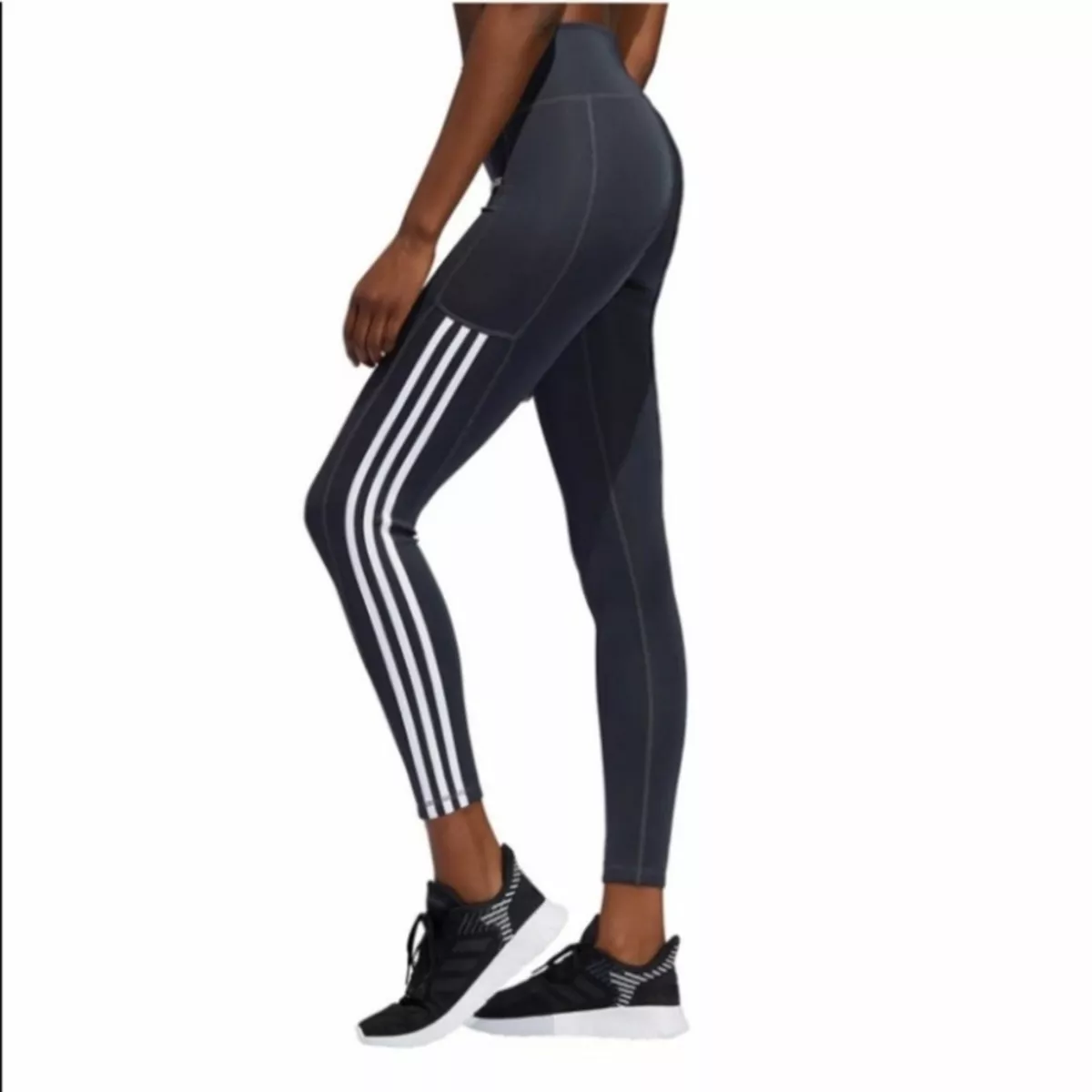 adidas High Rise 3 Stripes 7/8 Tights Women