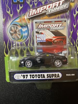 Muscle Machines Import Tuner 1997 Toyota Supra Diecast 1:64 T02-47