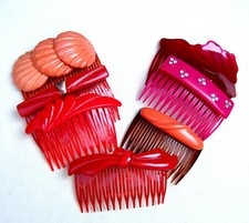 VINTAGE HAIR COMB SET - INCLDES US TARIFFS