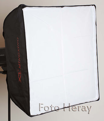 Mingxing Softbox 60X60 für die Studioblitze mit Adapter Speedring/Bowens 03420
