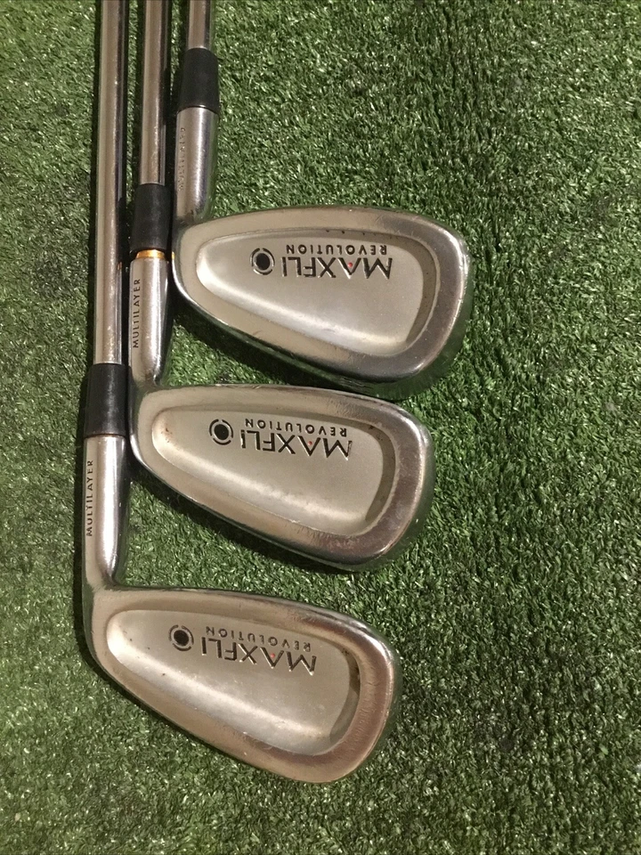 MAXFLI Revolution MultiLayer Irons Set (3-PW, No 5i) Stiff Rifle Precision Steel - Image 4 of 4
