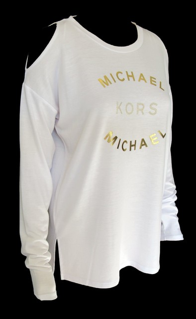 michael kors t shirt gold