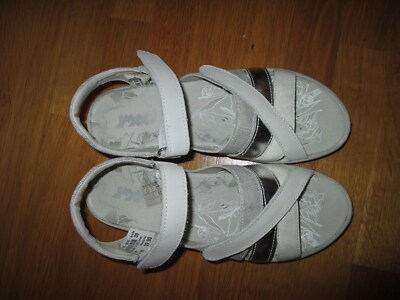Imac Damen beige/silber Sandalen Frühjahr/Sommer Leder Gr.39 neu