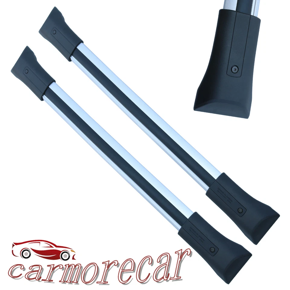 84130842 equipamiento de riel transversal para portaequipajes de techo plateado para GMC Acadia 2010-16 Limited 2017 Foto 3 de 4