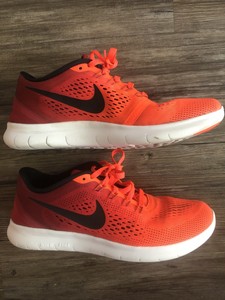 nike free rn womens orange
