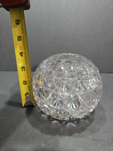 ANTIQUE GLASS WATERFORD CRYSTAL BALL SHAPED - 第 6/10 張圖片