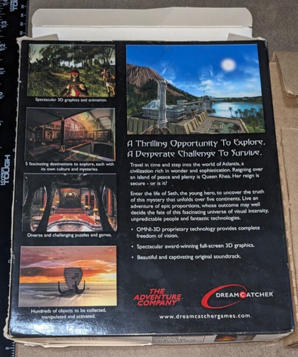 Atlantis The Lost Tales (PC, 2001) Complete. New Sealed - Picture 3 of 4