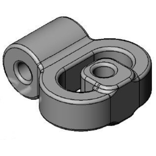 Walker Gummistreifen Abgasanlage FüR Opel Corsa D S07 1.2 1.0 Fiat Grande-image