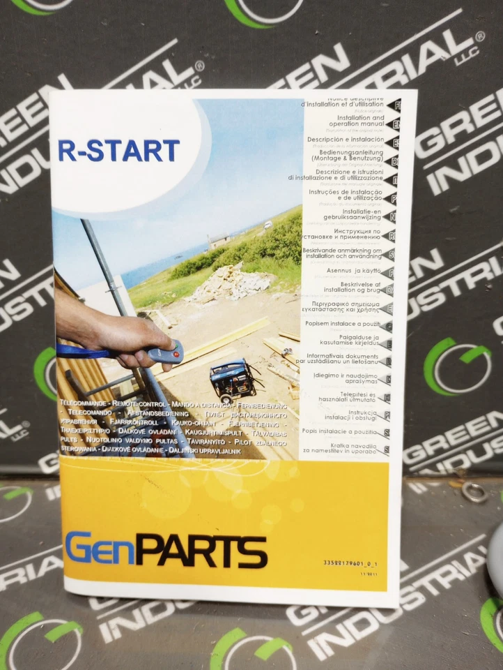 Kohler PRO12.3EFI 25 755 53-S Portable Generator Wireless Remote Starter Kit - Image 3 of 4