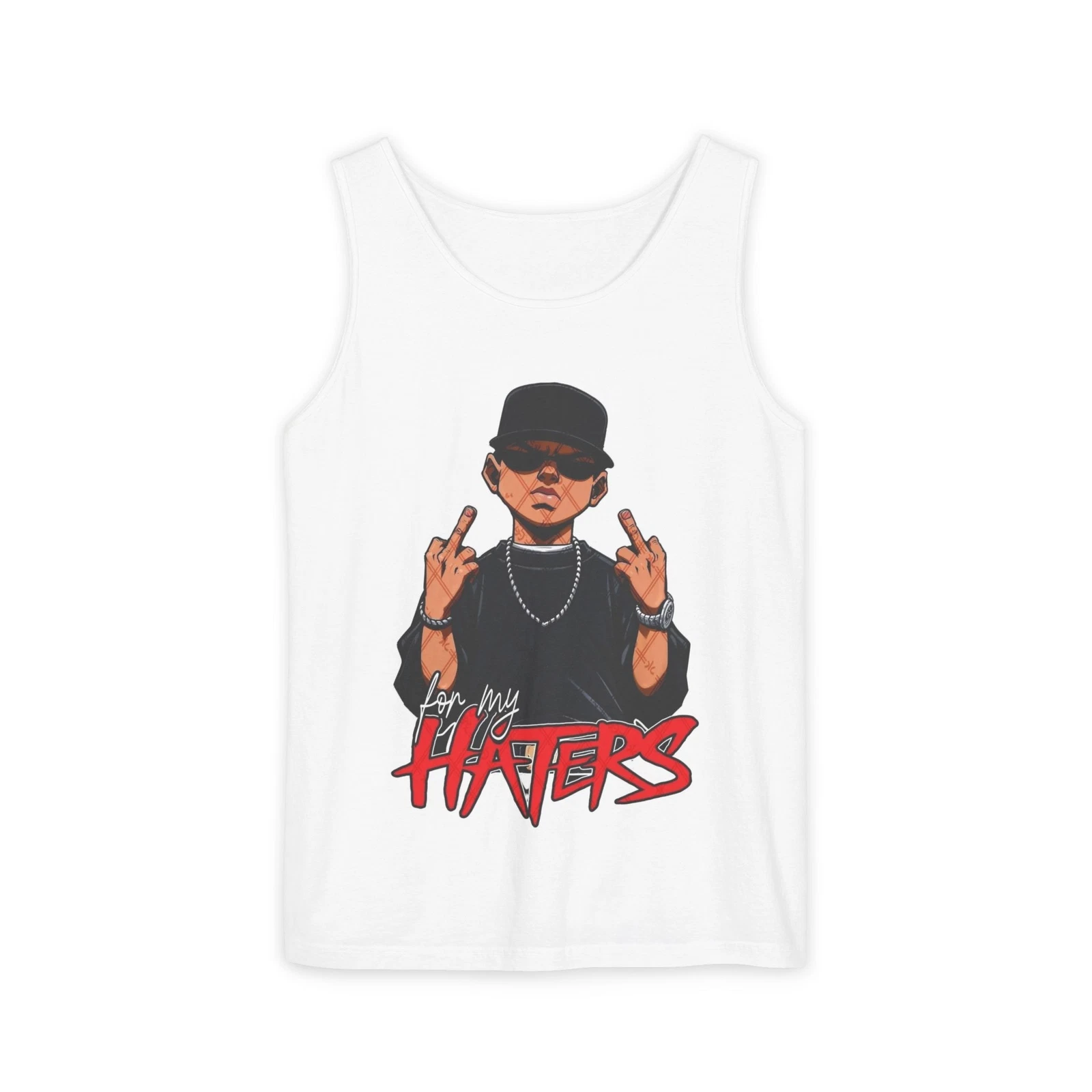 Unisex Graphic Tank Top - "F*** My Haters" - Cool Summer Wear, Gifts for [...]
Opens in a new window