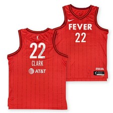 Caitlin Clark Autographed Indiana Fever Nike Red Rebel Edition Jersey Panini
