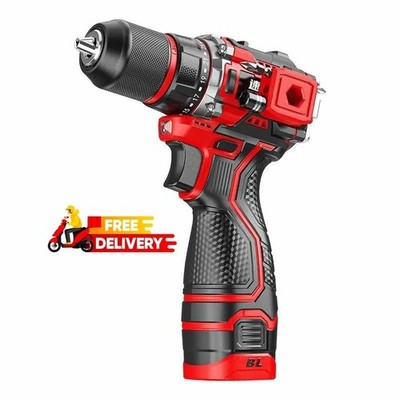 Brushless Electric Drill Tapping Cordless Impact Drill Metal Ratchet Chuck Elect