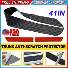 1-10x Universal 41inch Car Rear Bumper Protector - Rubber Anti-scratch Accessory