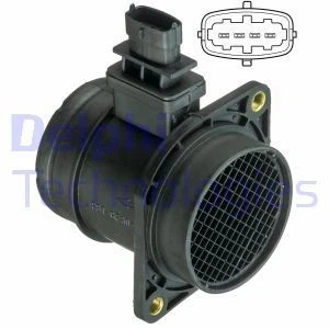 AF10403-12B1 AIR MASS SENSOR FLOW METER DELPHI FOR FIAT DOBLO,PUNTO EVO,STILO - Image 2 of 4