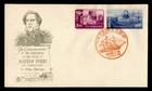 DR WHO 1953 RYUKYU JAPAN FDC COMMODORE PERRY COMBO M77725