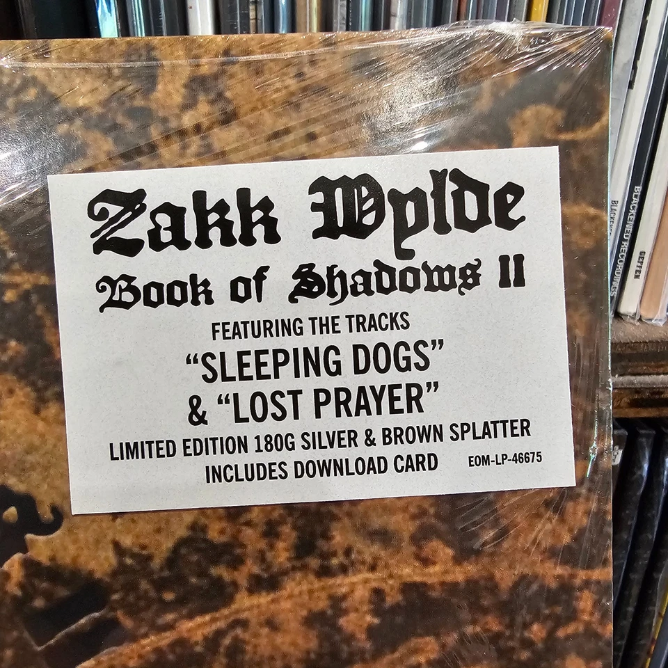 ZAKK WYLDE Book of Shadows II LIMITED Colored Vinyl 2 LP [NEW/SEALED] zack wild - Image 2 of 4