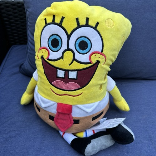 2021 Viacom International-Authentic 12” Sponge Bob Square Pants Plush Toy - Picture 5 of 5