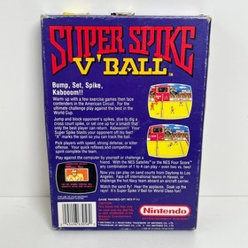 Super Spike V' Ball Nintendo NES PAL UK in Box Working Volley Ball